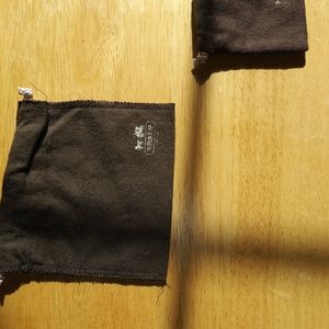 Two small Coach jewlery.bags